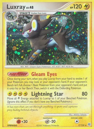 Luxray #7 – Diamond & Pearl