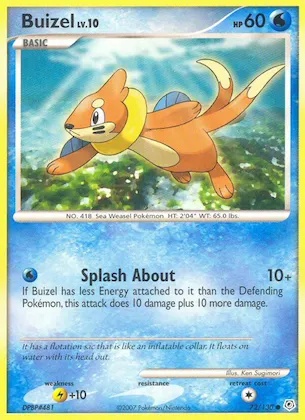 Buizel #72 – Diamond & Pearl