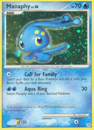 Manaphy #9 – Diamond & Pearl