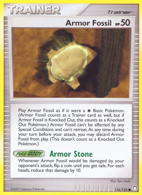 Fossile armure 116 – Trésors Mystérieux