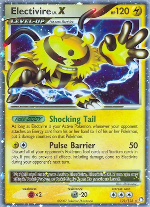 Electivire LV.X #121 – Mysterious Treasures