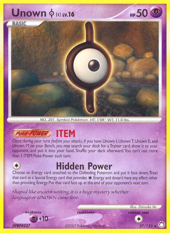 Unown [I] #37 – Mysterious Treasures