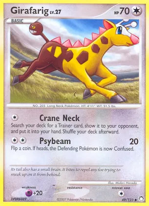 Girafarig n° 49 – Trésors Mystérieux