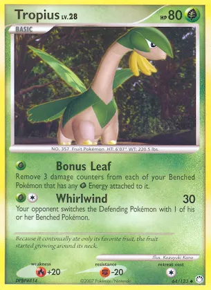 Tropius #64 – Mysterious Treasures
