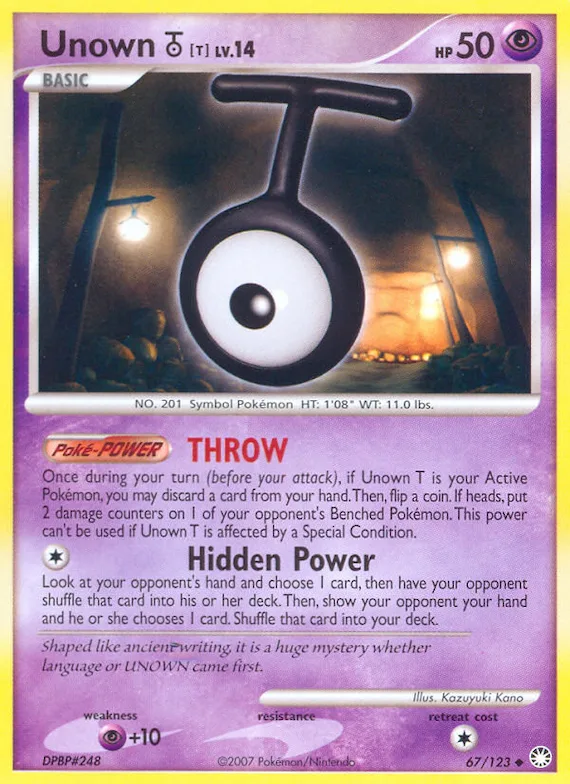 Unown [T] #67 – Mysterious Treasures