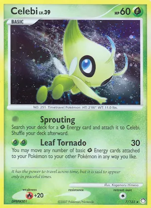 Celebi 7 – Trésors Mystérieux