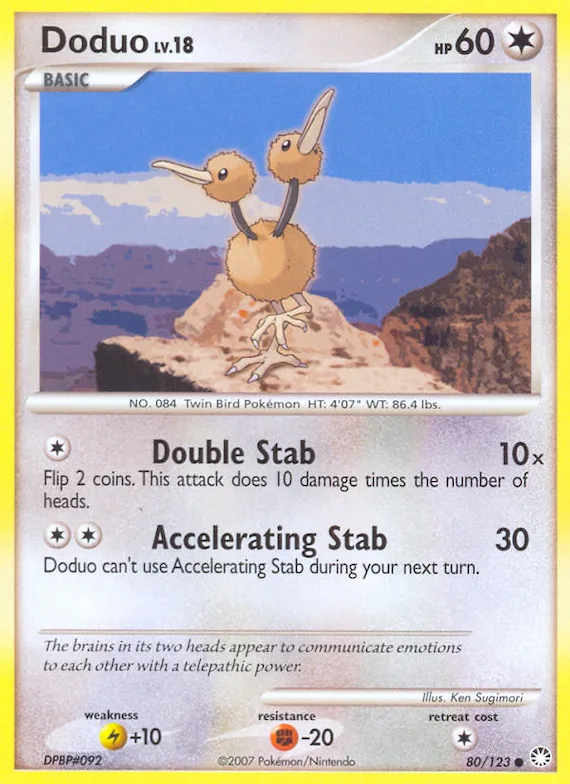 Doduo 80 – Trésors Mystérieux