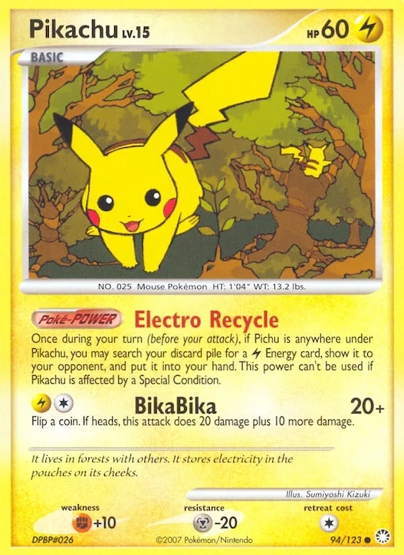 Pikachu 94 – Trésors Mystérieux