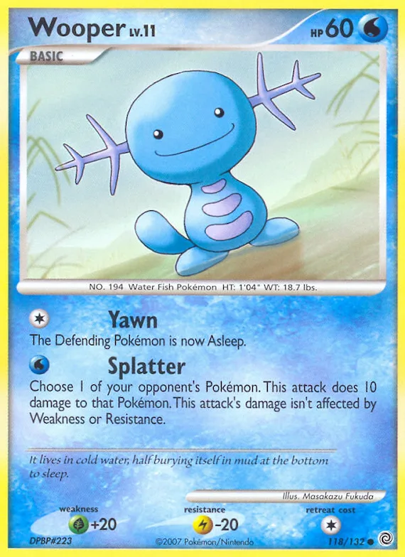 Wooper #118 – Secret Wonders