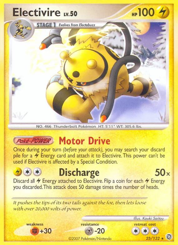 Electivire #25 – Secret Wonders