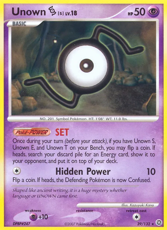 Unown [S] #39 – Secret Wonders