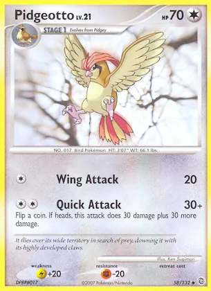 Pidgeotto #58 – Secret Wonders