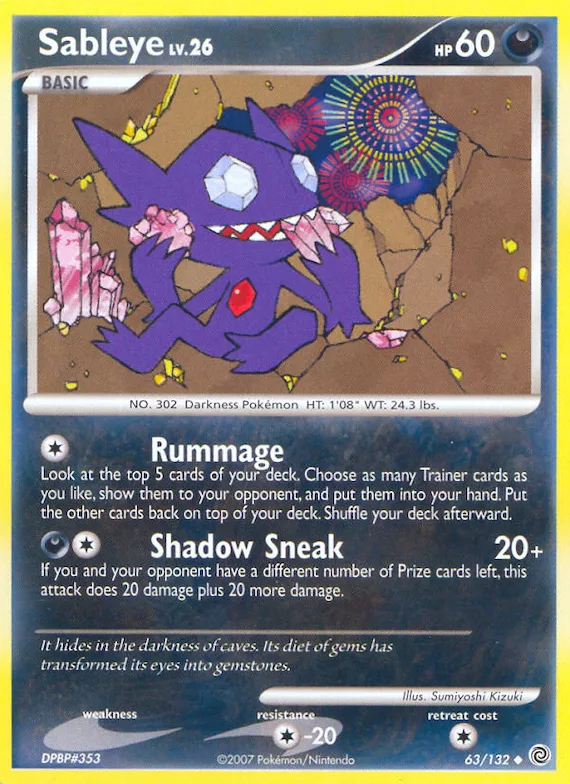 Sableye #63 – Secret Wonders