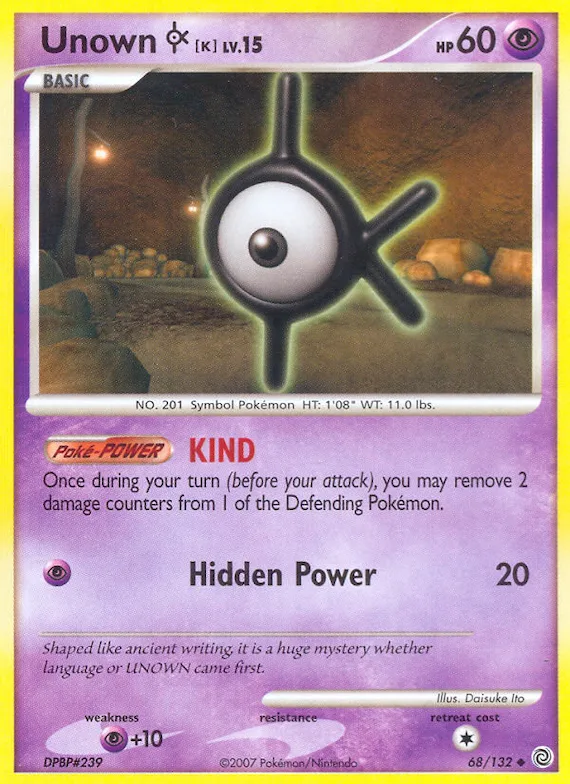 Unown [K] #68 – Secret Wonders