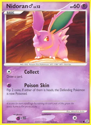 Nidoran ♂ #97 – Secret Wonders