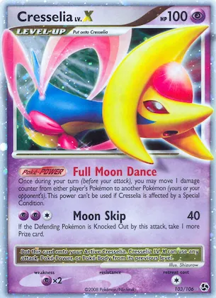 Cresselia LV.X #103 – Great Encounters