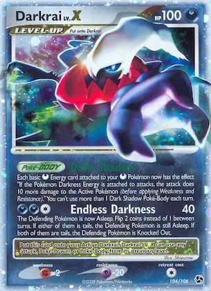 Darkrai LV.X #104 – Great Encounters