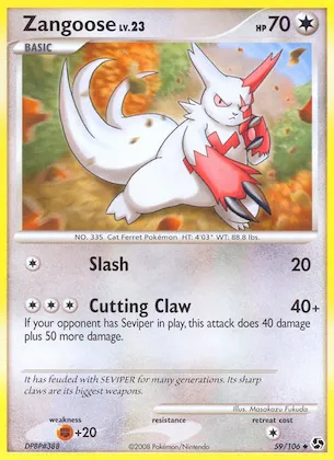 Zangoose #59 – Great Encounters