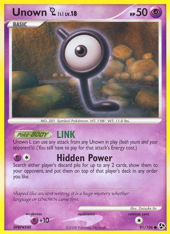 Unown [L] #91 – Great Encounters