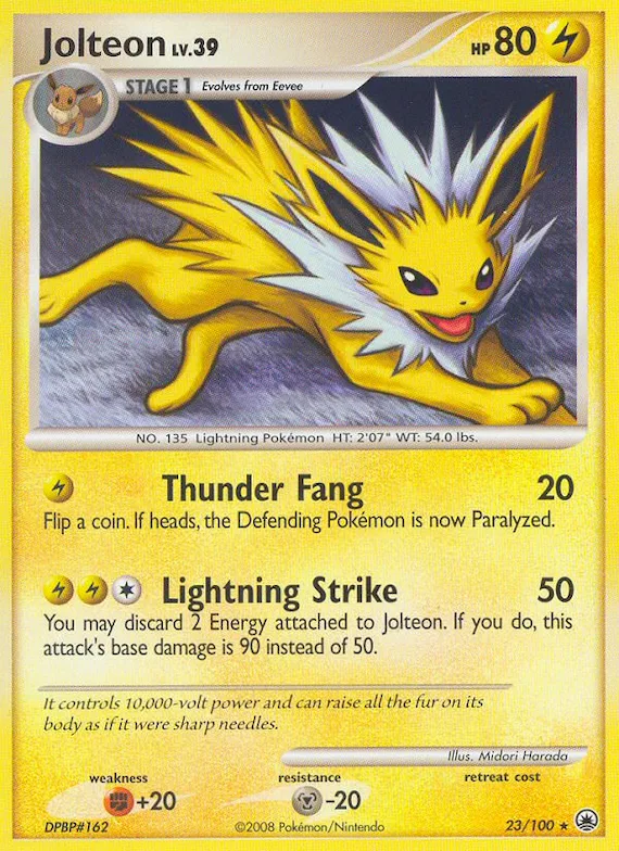Jolteon #23 – Majestic Dawn