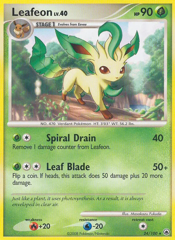 Leafeon #24 – Majestic Dawn