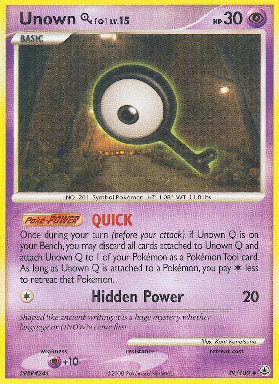 Unown [Q] #49 – Majestic Dawn