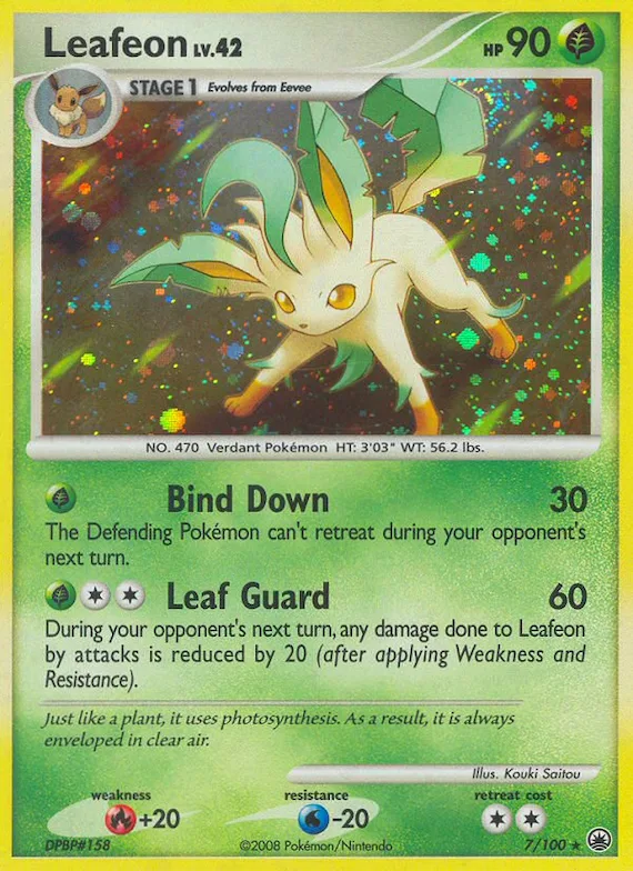 Leafeon #7 – Majestic Dawn