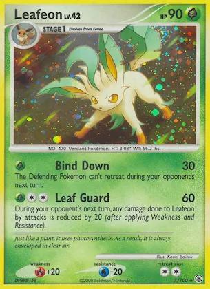 Leafeon #7 – Majestic Dawn