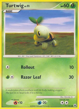 Turtwig #77 – Majestic Dawn