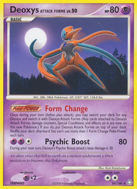 Deoxys Attack Forme #24 – Legends Awakened