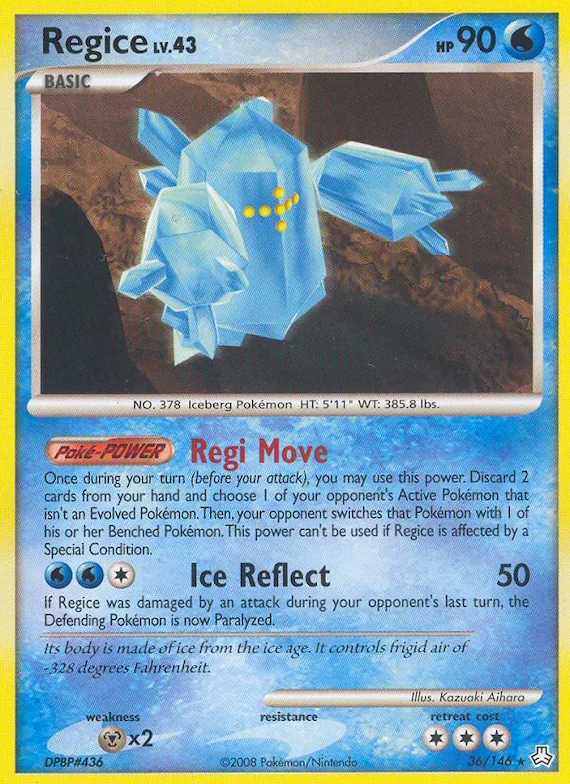 Regice #36 – Legends Awakened