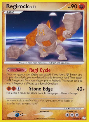 Regirock Nr. 38 – Erwachte Legenden