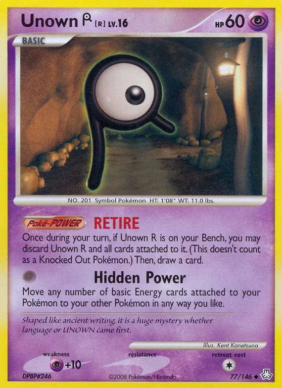 Unown [R] #77 – Legends Awakened