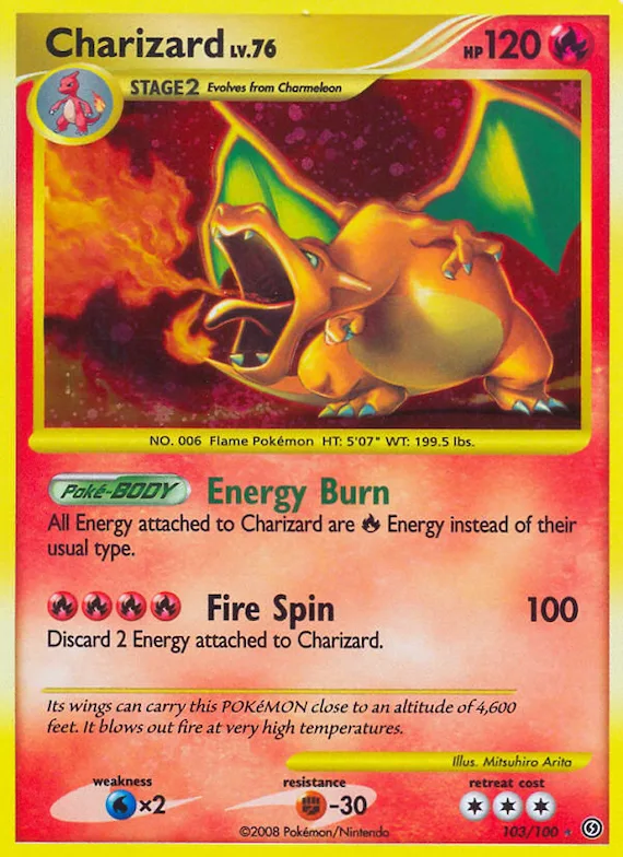 Charizard #103 – Stormfront