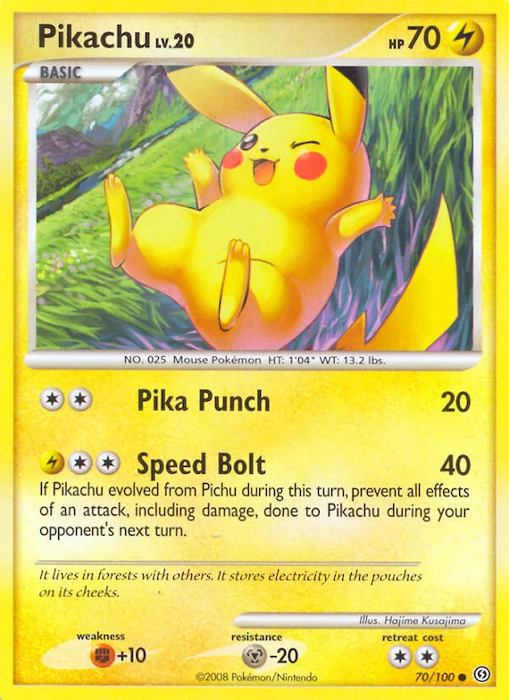Pikachu #70 – Stormfront