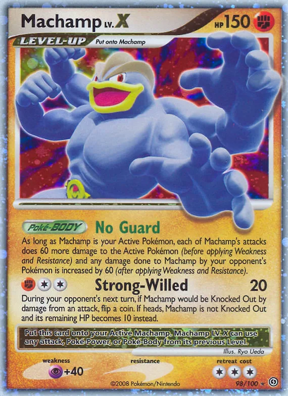 Machamp LV.X #98 – Stormfront