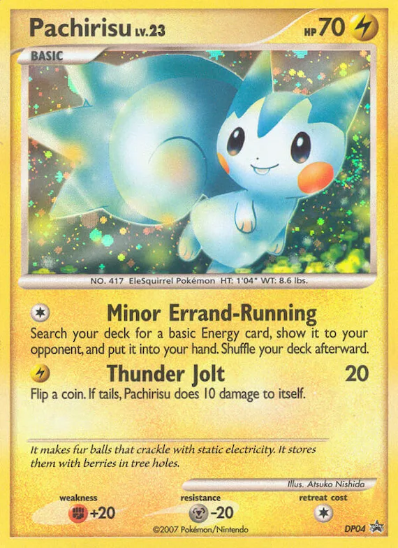 Pachirisu DP04 – Promo DP
