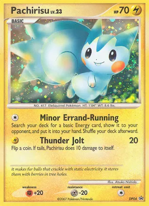 Pachirisu n° DP04 – Promo DP