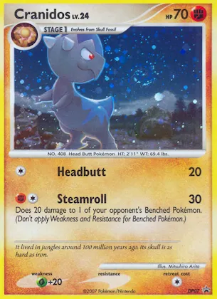 Cranidos #DP07 – Diamond and Pearl Promos
