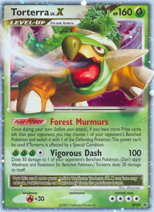 Torterra LV.X #DP09 – Diamond and Pearl Promos