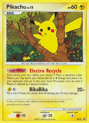 Pikachu DP16 – Promo DP