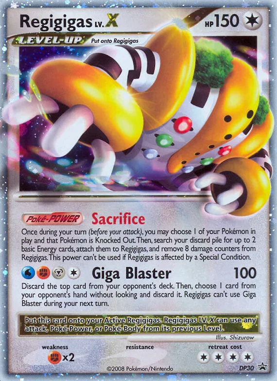 Regigigas DP30 – Promo DP