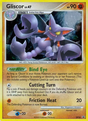 Gliscor #DP36 – Diamond and Pearl Promos