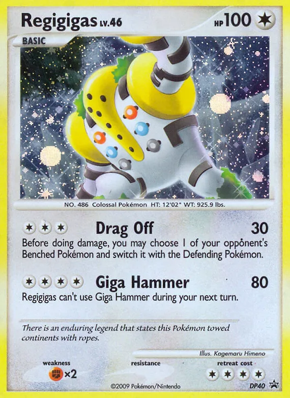 Regigigas DP40 – Promo DP