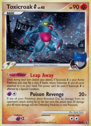 Toxicroak G #DP41 – Diamond and Pearl Promos