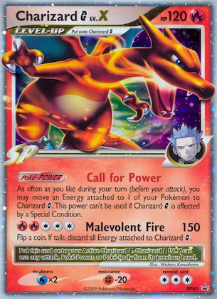 Charizard G LV.X #DP45 – Diamond and Pearl Promos