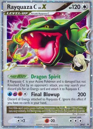 Rayquaza C LV.X DP47 – Promo DP
