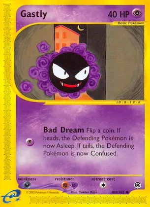Gastly #109 – Expedition Base Set