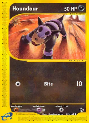 Houndour #113 – Expedition Base Set