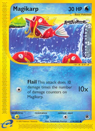 Magikarp #118 – Expedition Base Set